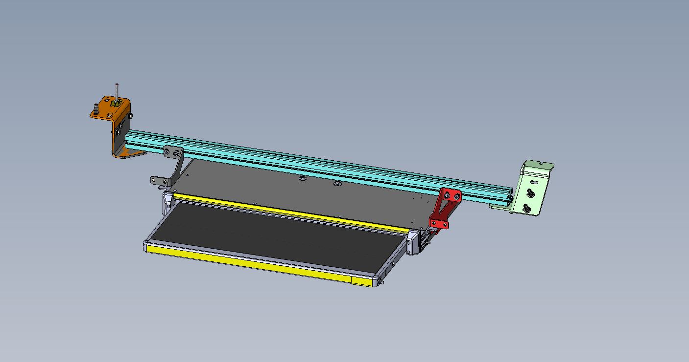 Serie E1 | Seitliche elektrische Kassettenstufe, 750mm - eCustom ab 2024, VW new eTransporter- L2