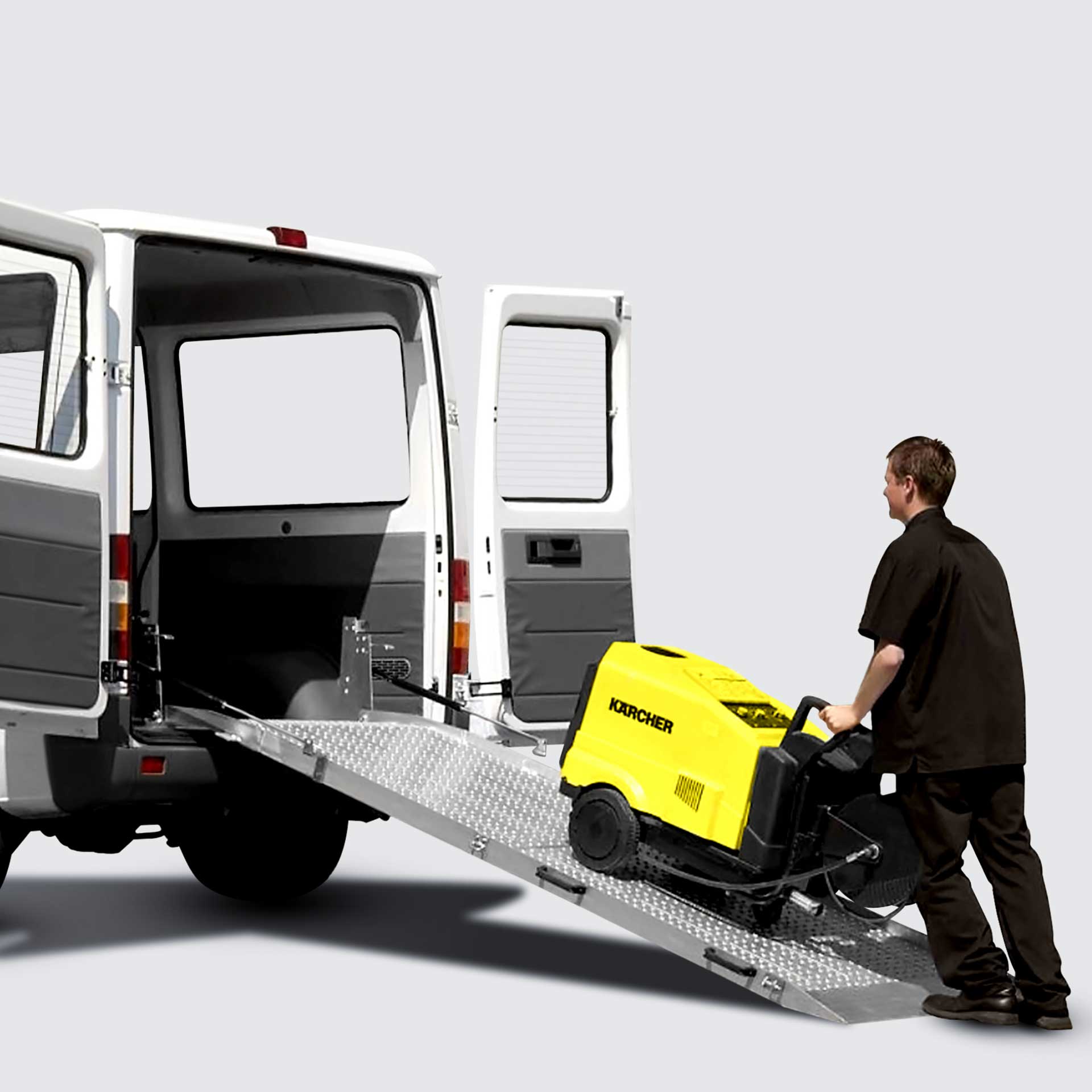 Verladerampe fur Transporter | Serie CARGO von AlphaDynamik