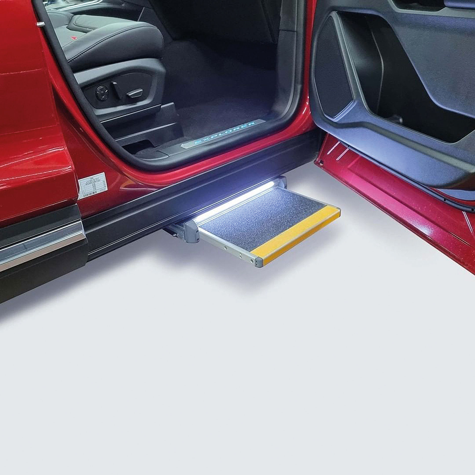 Serie E1 | Seitliche elektrische Kassettenstufe, 450mm - Universell