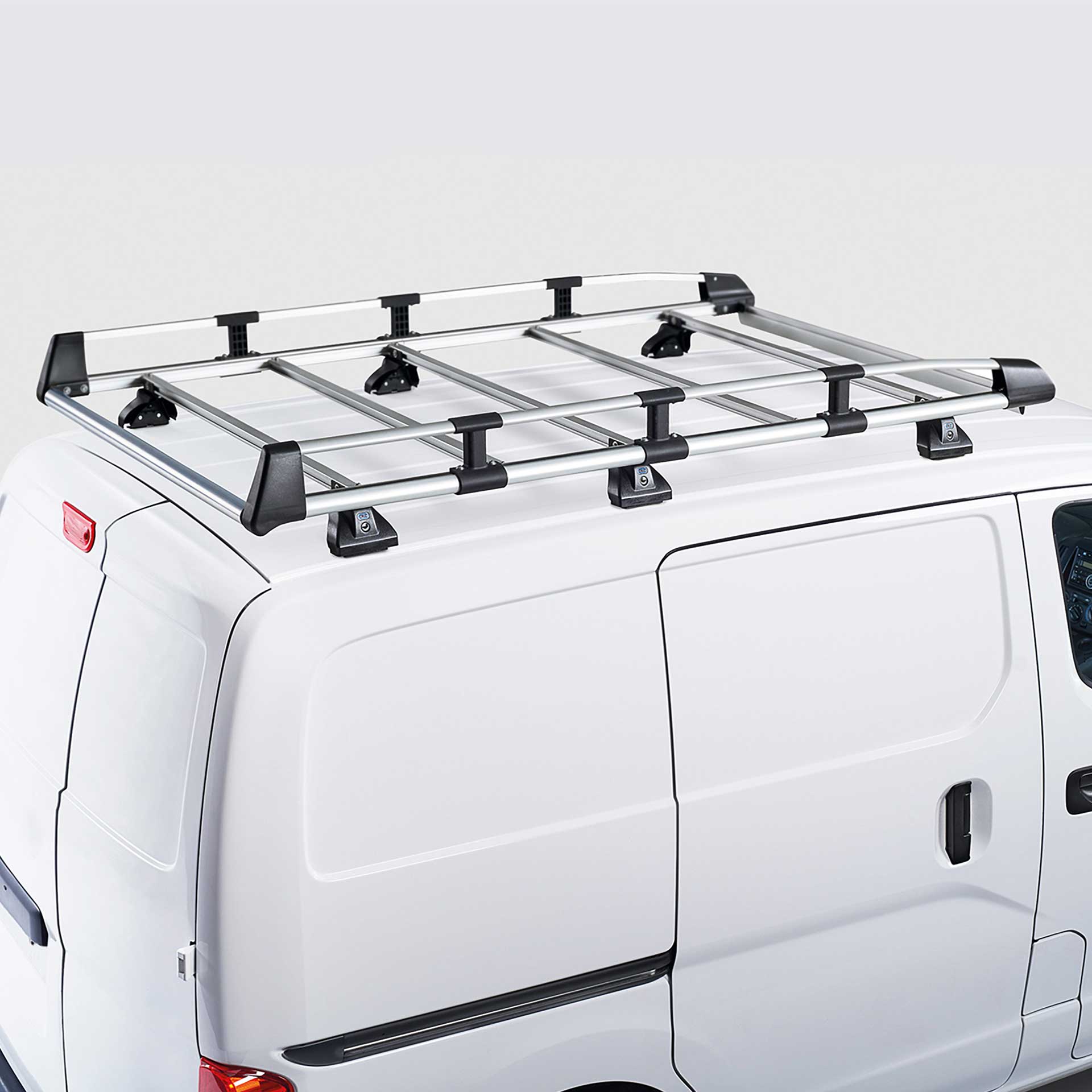 Dachgepaecktraeger aus Aluminium für  Lieferwagen, Transporter und Wohnmobile, von AlphaDynamik, Serie LA