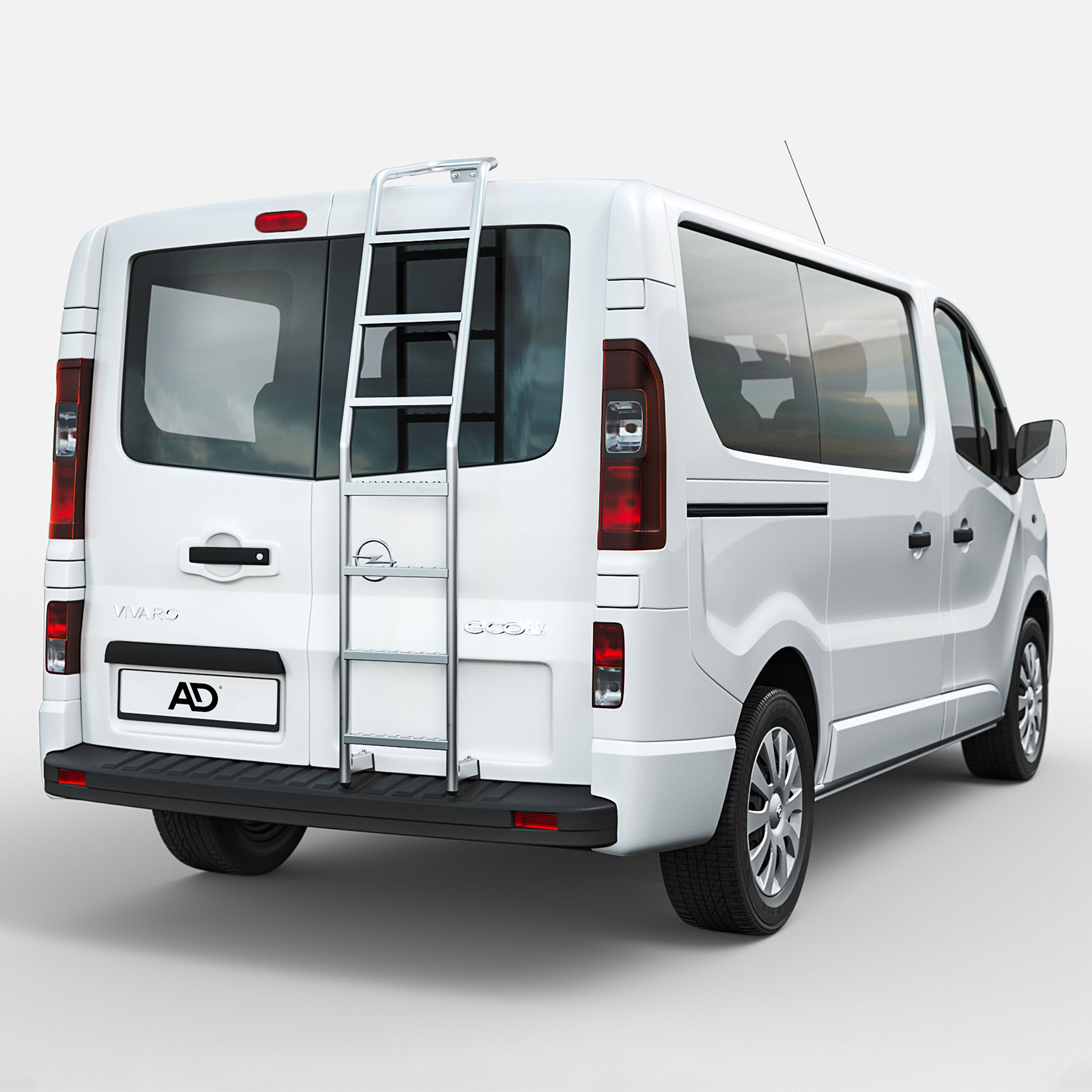 Serie HKL | Hecktürleiter zum Klemmen - Vivaro 2014-2019, Trafic 2014-, NV300 2016- H1