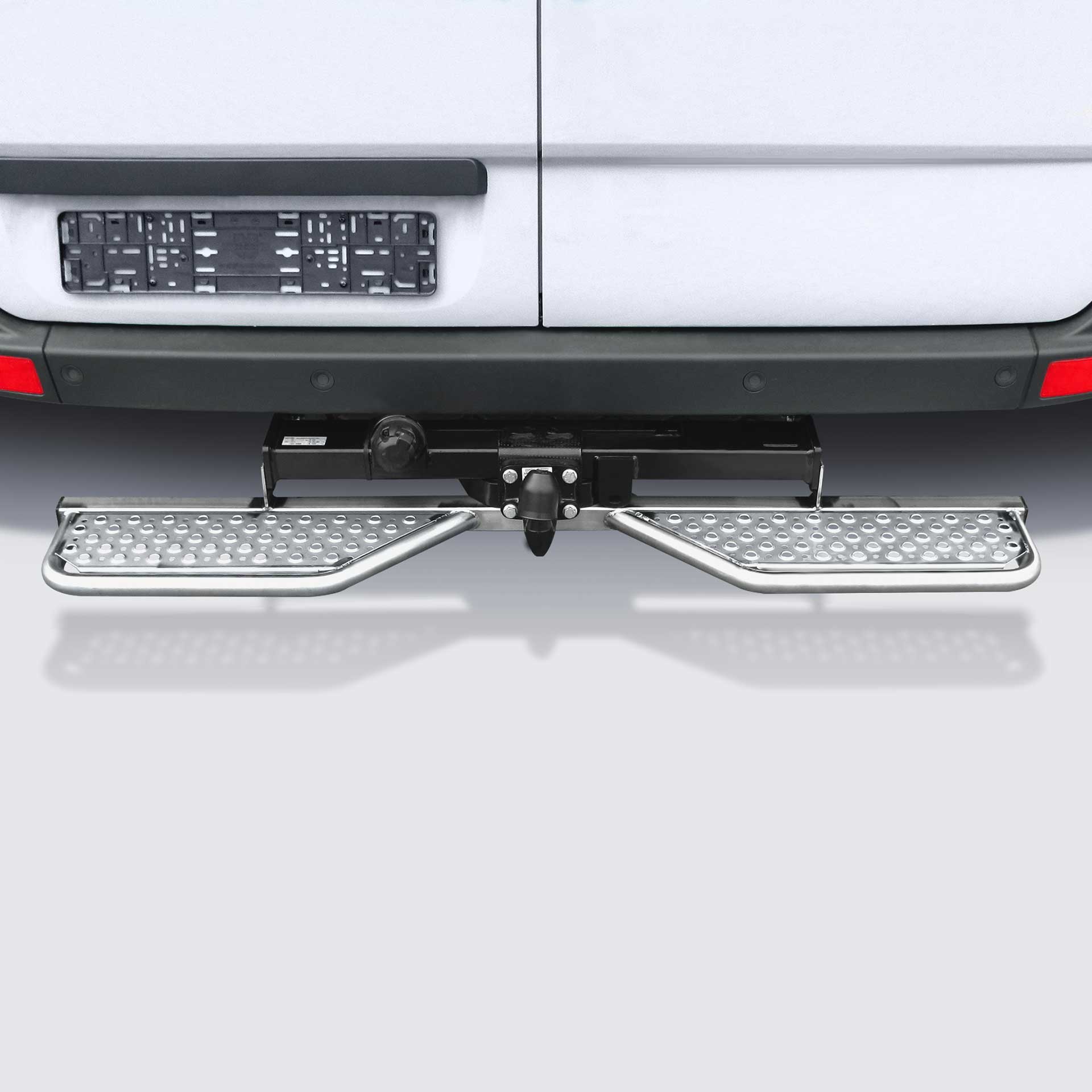 Serie HER | Hecktrittstufe aus Edelstahl - Sprinter 2018-, Heckantrieb