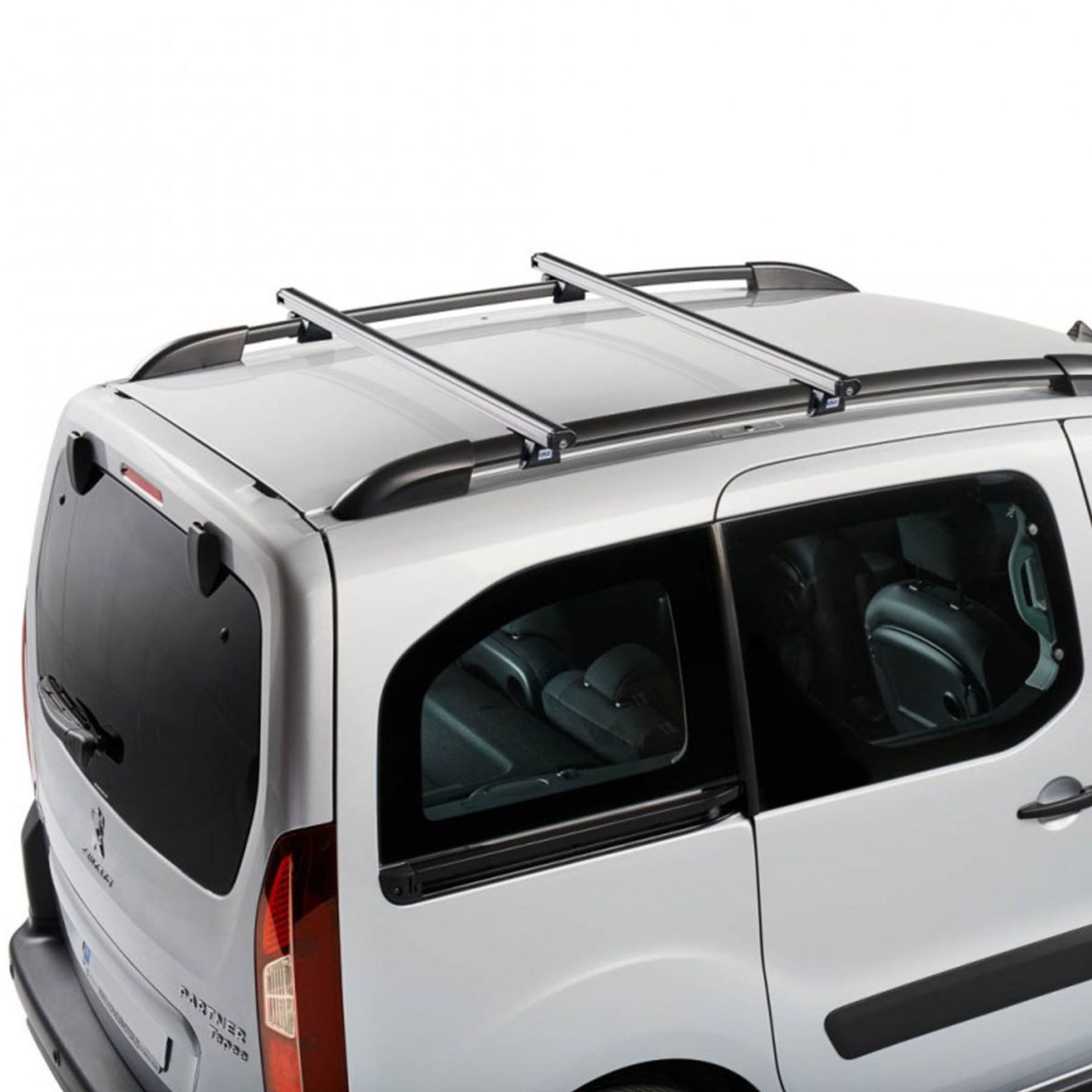 Dachträger aus Aluminium, 2 Querstreben - Vito/V-Klasse mit Reling 2014-, Custom Trail/Active mit Reling 2020, Serie PA